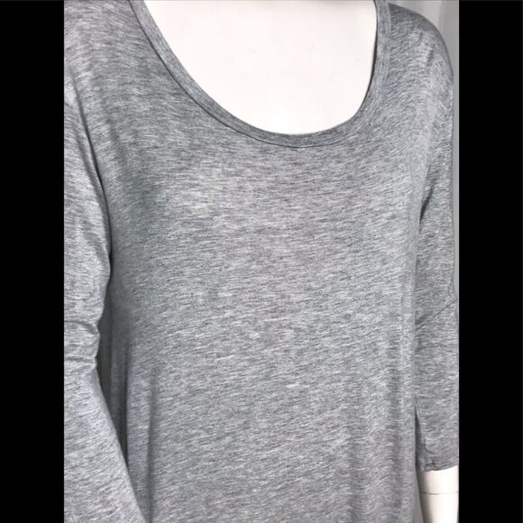 Frumos Gray Tunic Top M - Picture 2 of 6